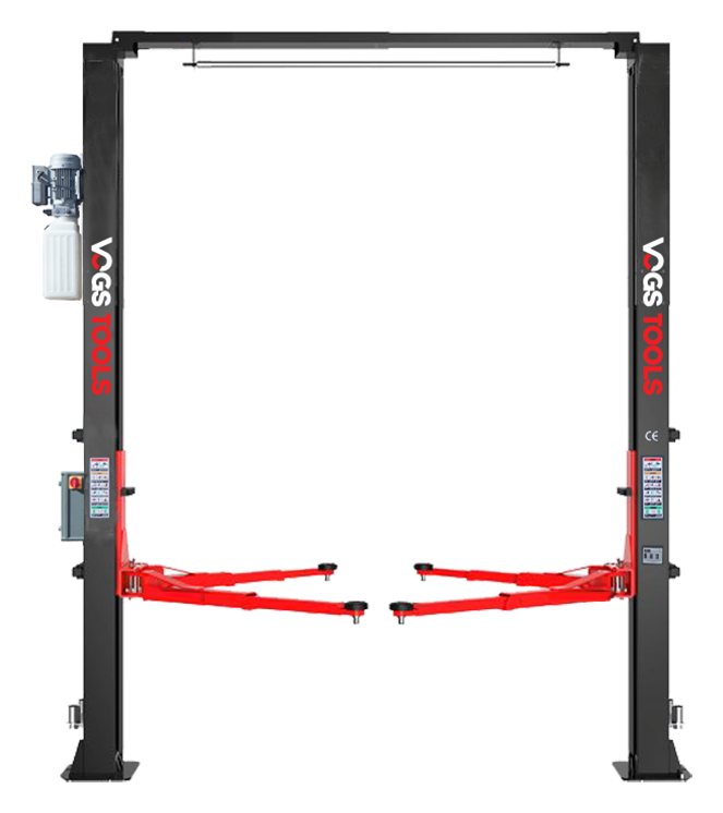 4 Ton İki Sütunlu Üstten Bağlantılı Tam Otomatik Hidrolik Lift